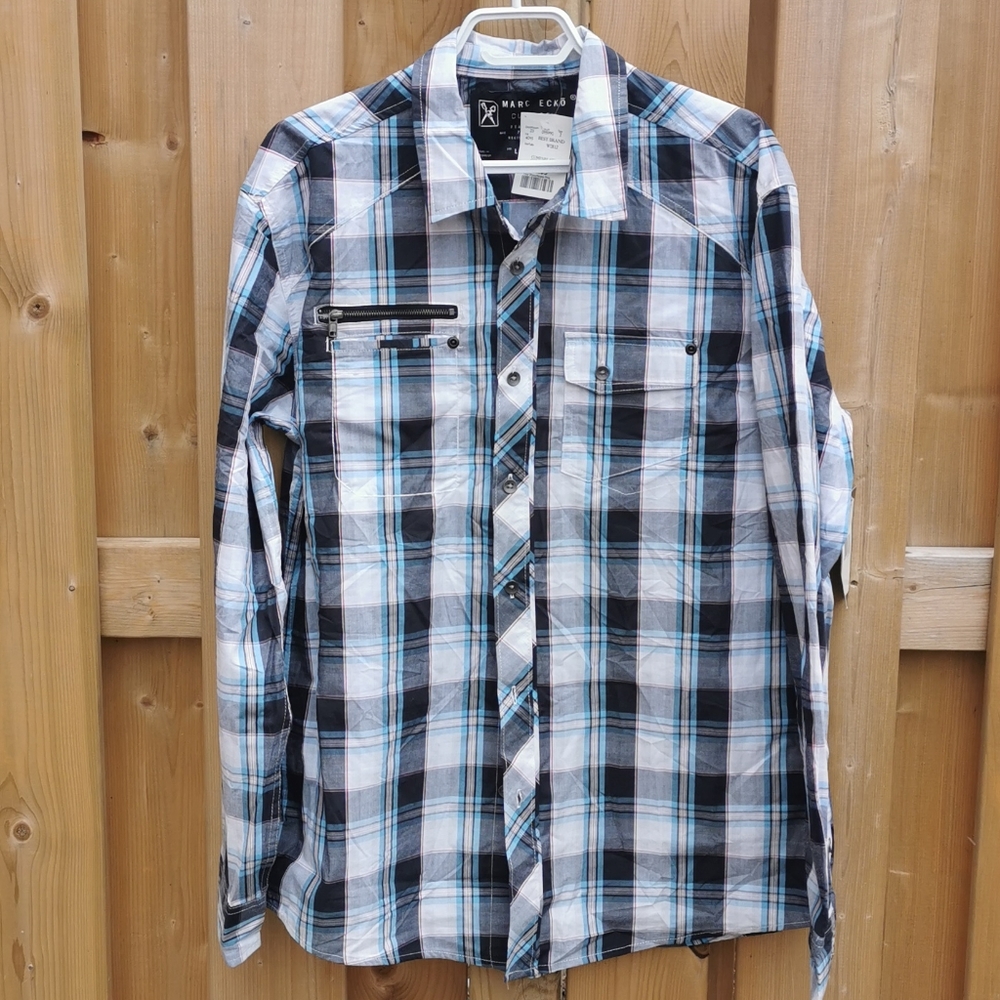 Vintage marc ecko button up shirt brand new